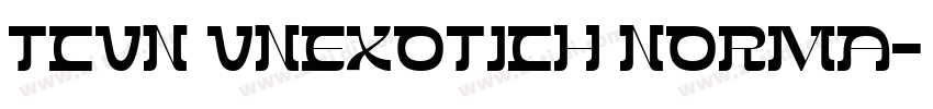TCVN VnExoticH Norma字体转换